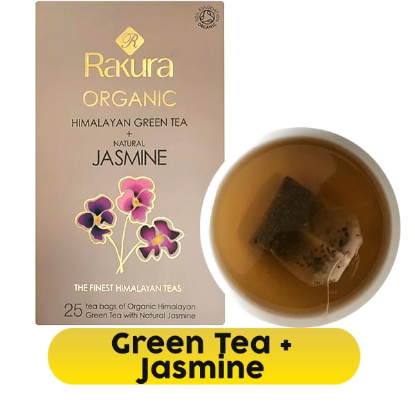 Organic Himalayan Jasmine Green Tea (25 Bags) - Flowers to Nepal - FTN