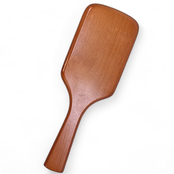 Paddle Wooden Hair Brush - Flowers to Nepal - FTN