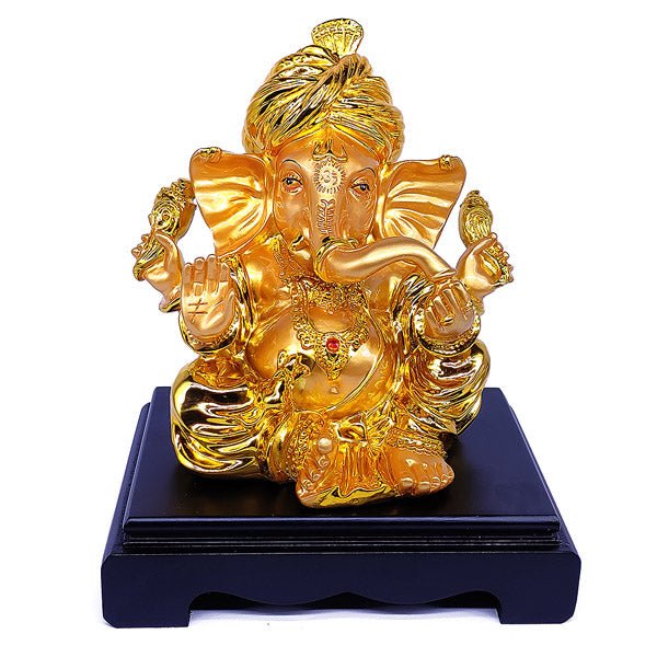 Pagdi Lord Ganesh Ji Statue 9'' - Flowers to Nepal - FTN