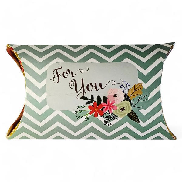 Paper Pillow Box - Flowers to Nepal - FTN