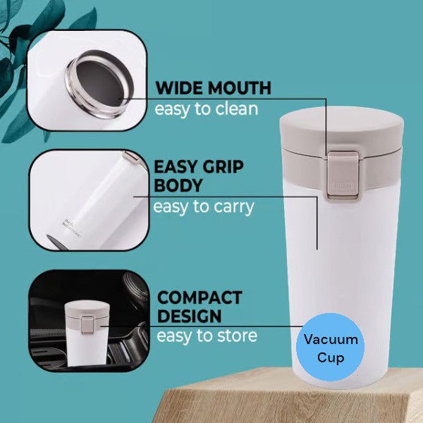 Personalized 400ml Vacuum Mug - Flowers to Nepal - FTN