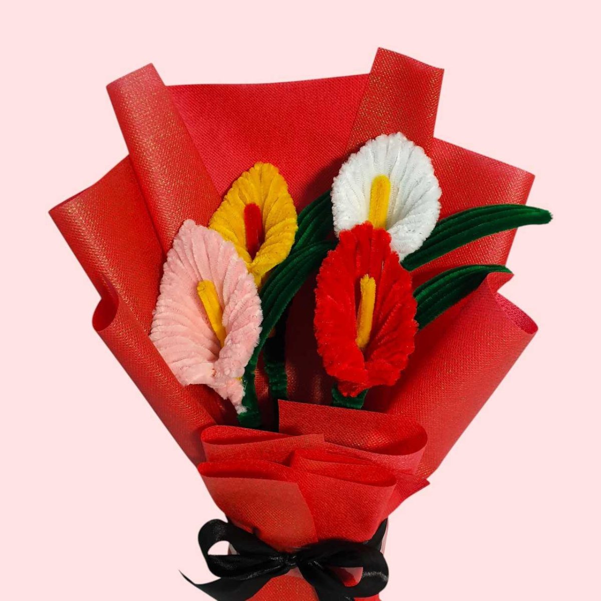 Personalized Calla Lily Crown Bouquet - Flowers to Nepal - FTN