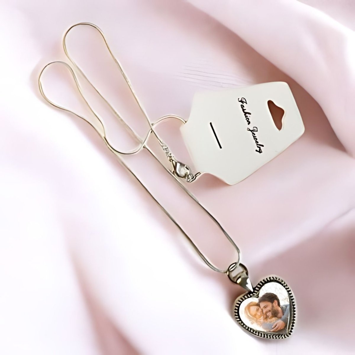 Personalized Heart Shaped Locket - Flowers to Nepal - FTN