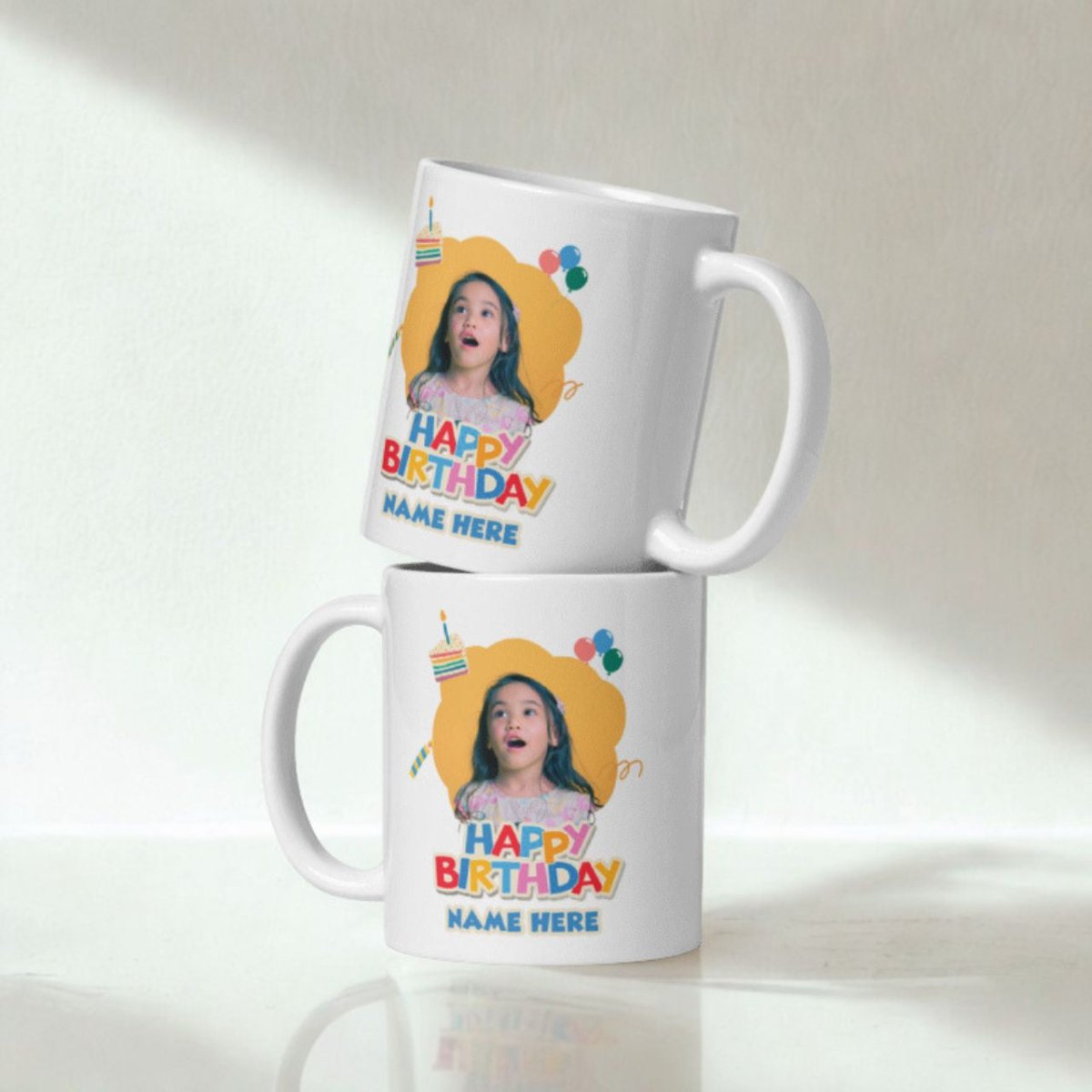 Personalized Kids Birthday Cup - Flowers to Nepal - FTN