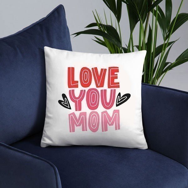 Personalized Mom Cushion – Love You Mom - Flowers to Nepal - FTN