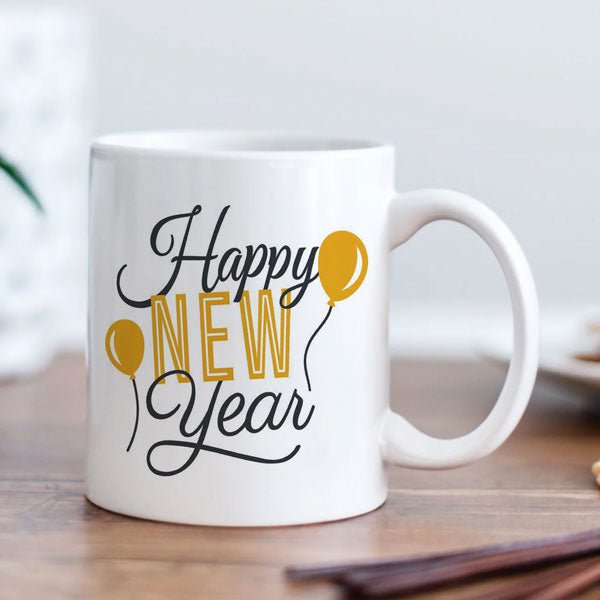 Personalized Mug- New Year printed - Flowers to Nepal - FTN