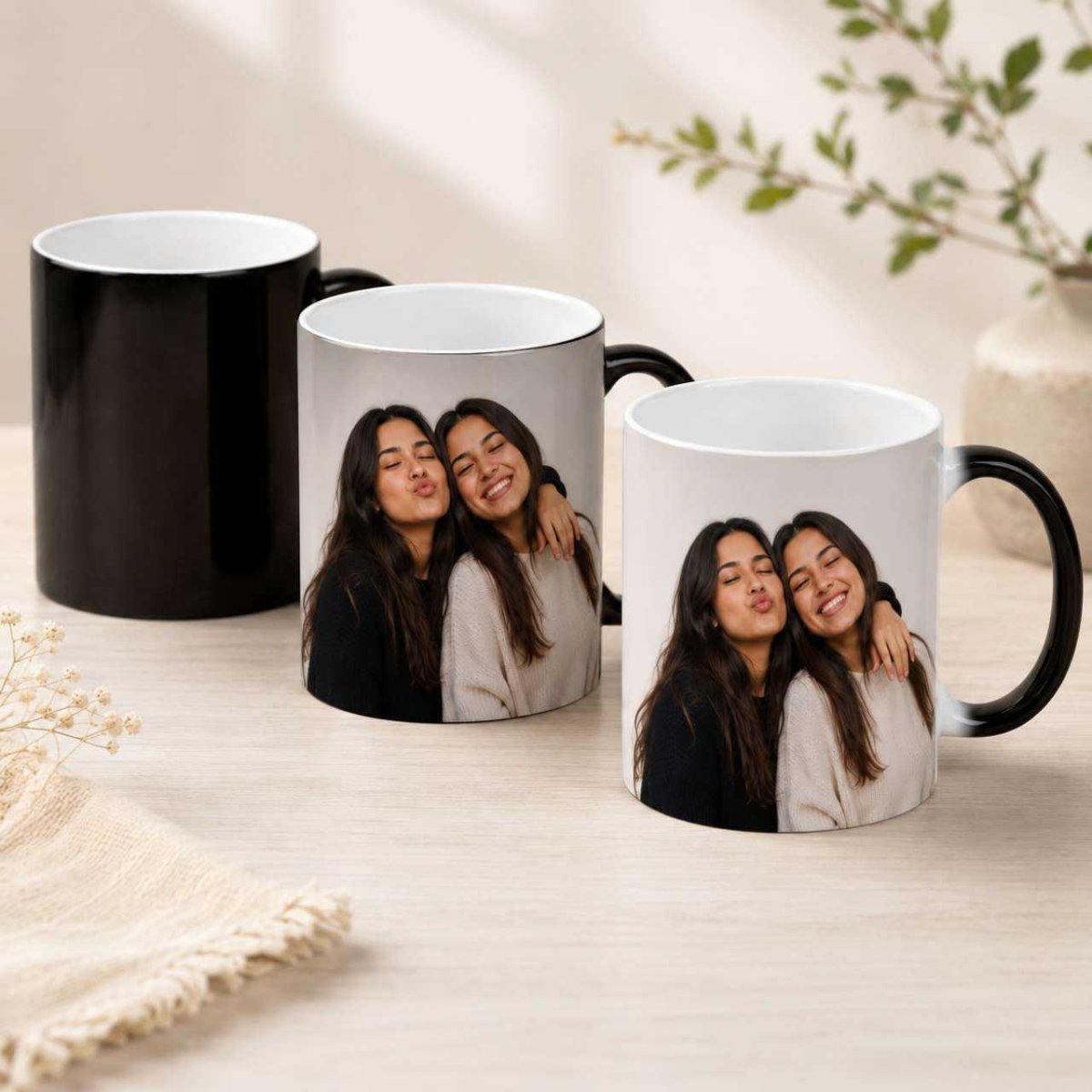 Personalized Photo Magic Mug - Flowers to Nepal - FTN
