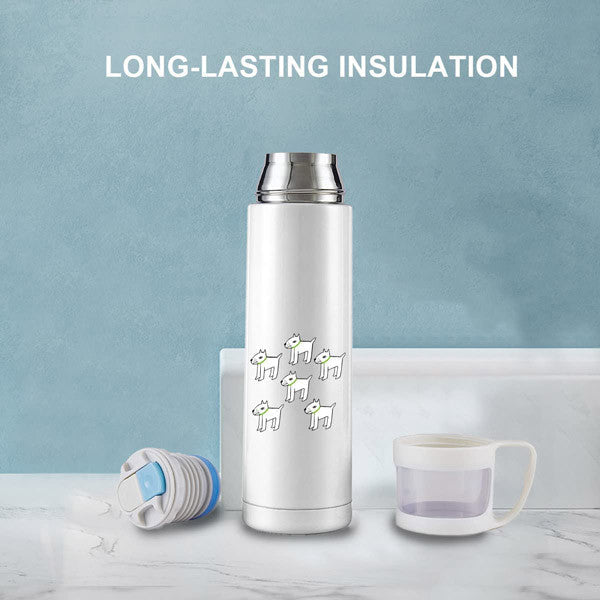Personalized Printed Water Tumbler - Flowers to Nepal - FTN