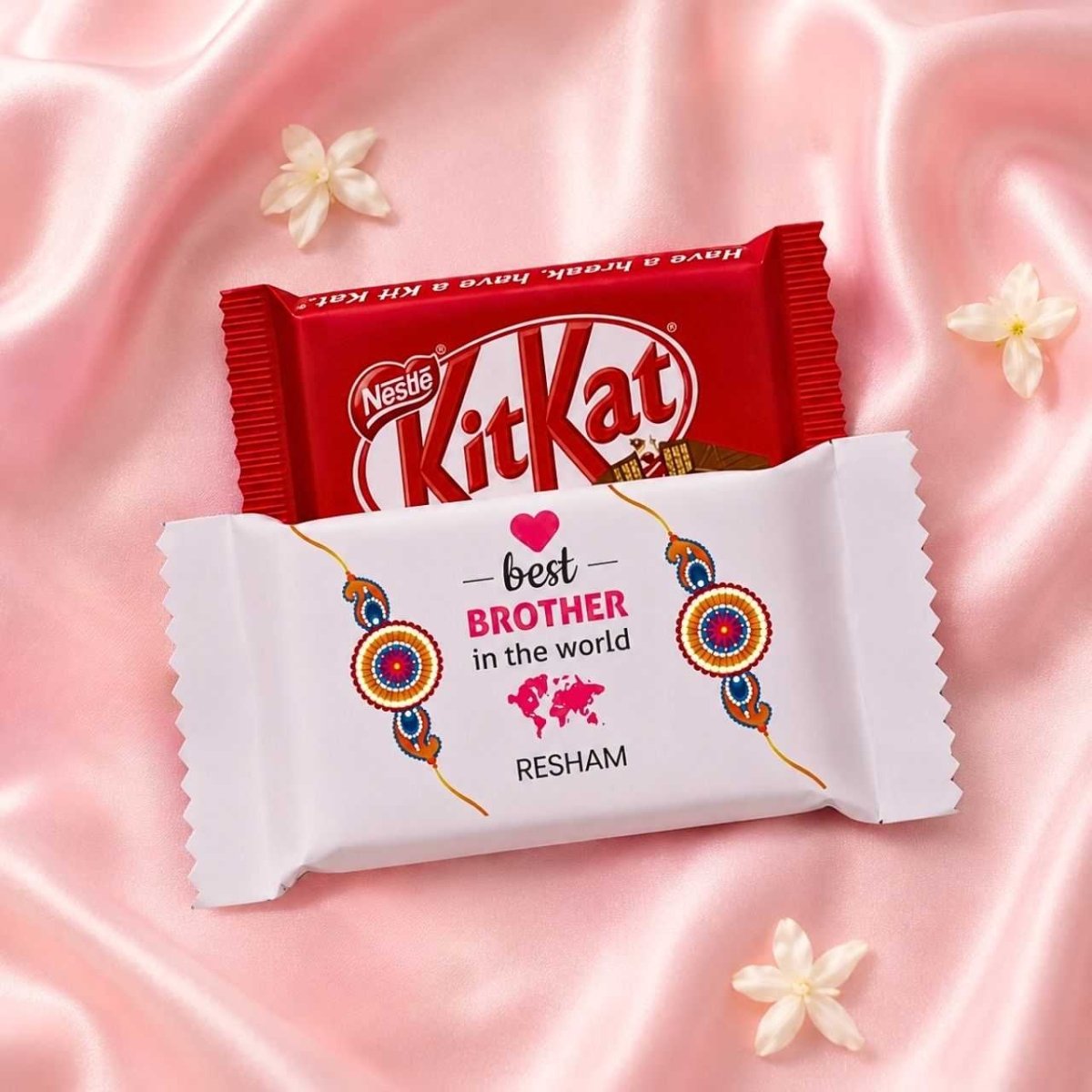 Personalized Rakhi Chocolate Gift for Brother - Flowers to Nepal - FTN