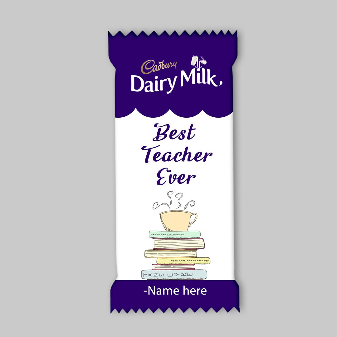 Personalized Teacher Chocolate Gift Pack - Flowers to Nepal - FTN