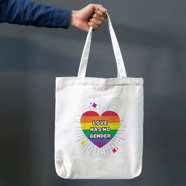 Personalized Tote Bag - Pride Month Edition - Flowers to Nepal - FTN