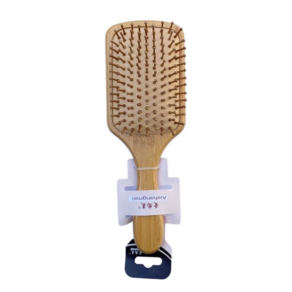 Personalized Wooden Hair Brush - Flowers to Nepal - FTN