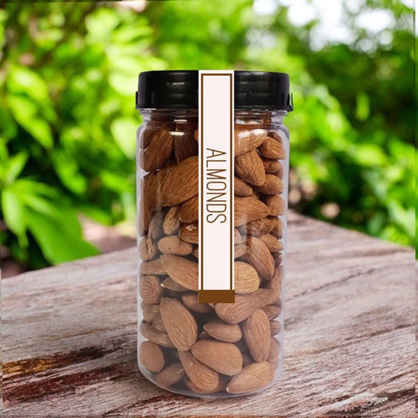 Premium Almonds 200g Jar - Flowers to Nepal - FTN