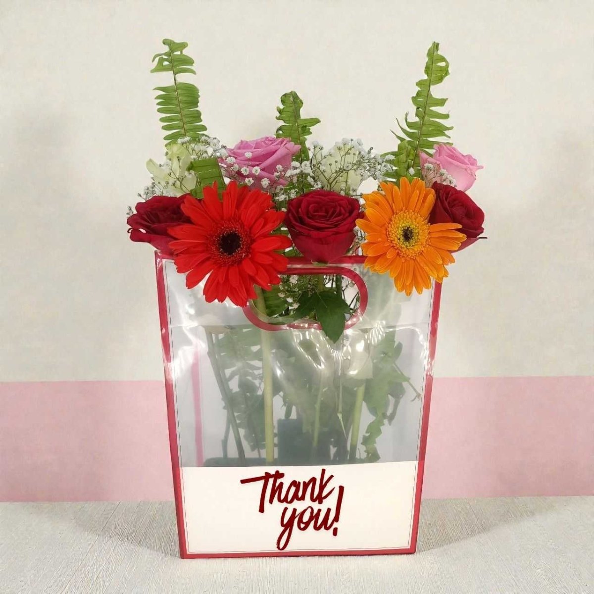 Premium Thank You Floral Gift Arrangement - Flowers to Nepal - FTN