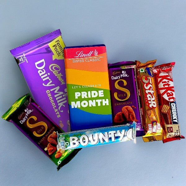 Pride Parade Chocolate Hamper - Flowers to Nepal - FTN