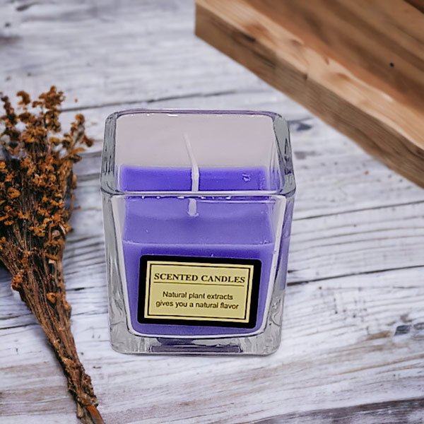 Purple Aromatic Candle - Flowers to Nepal - FTN