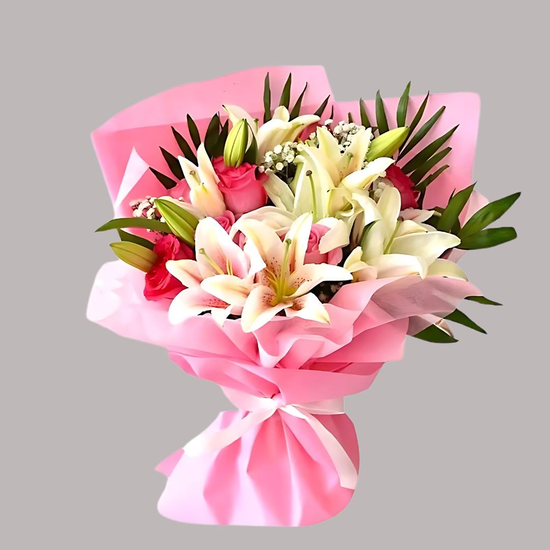 Radiant Enchanting Mixed Floral Bouquet - Flowers to Nepal - FTN