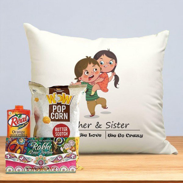 Rakhi Gift Set: Sweet Snacks & Combo for Your Brother - Flowers to Nepal - FTN