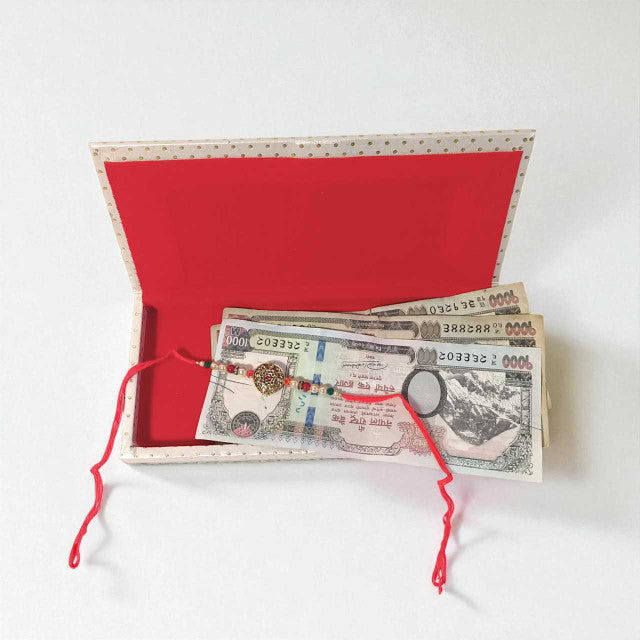 Rakhi with Cash Sagun – A Traditional Token of Love - Flowers to Nepal - FTN