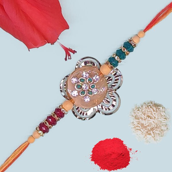 
                  
                    Raksha Bandhan Floral Rakhi Thread - Flowers to Nepal - FTN
                  
                