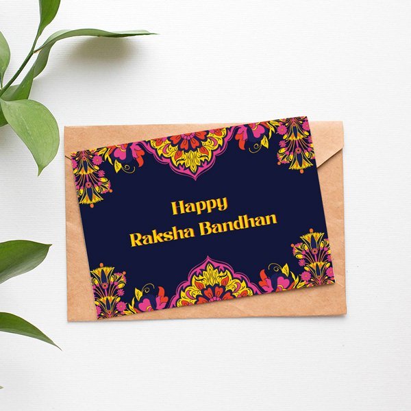 Raksha Bandhan Joy Greeting Card - Flowers to Nepal - FTN
