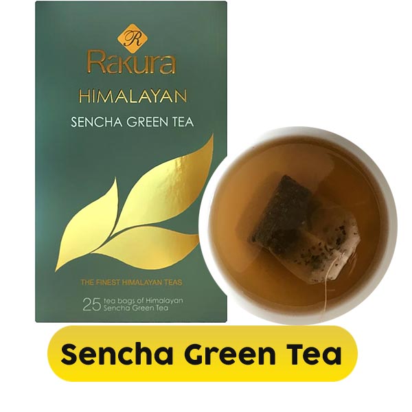 Rakura Himalayan Sencha Green Tea - Flowers to Nepal - FTN