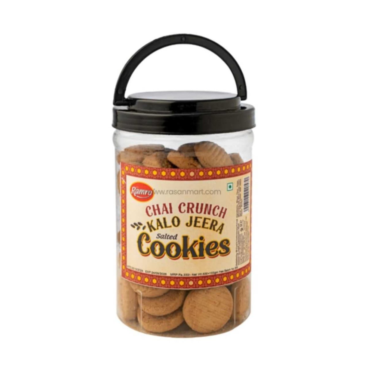 Ramro Kala Jeera Salted Cookies 500 g + 100 g Free - Flowers to Nepal - FTN