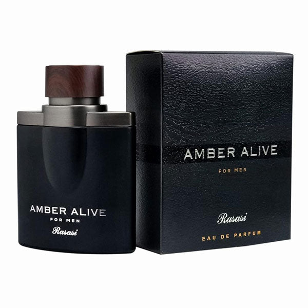 Rasasi Amber Alive Eau De Parfume 100 ml for Men - Flowers to Nepal - FTN