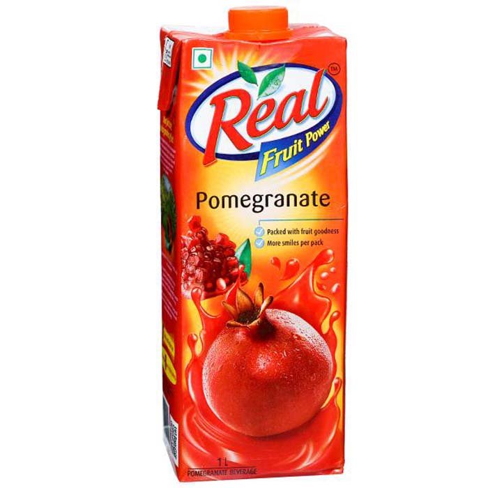 Real Fruit Power Pomegranate Juice 1 Ltr (Free 180ml) - Flowers to Nepal - FTN