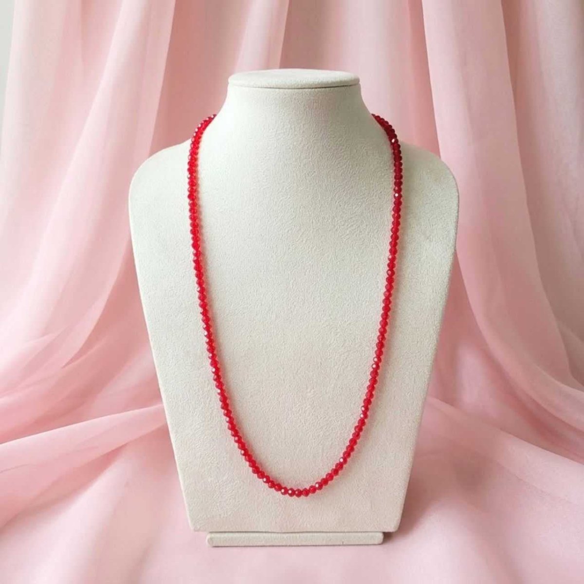 Red Radiance Necklace - Flowers to Nepal - FTN