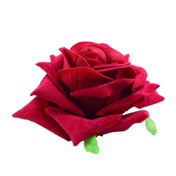 
                  
                    Red Rose Velvet Hair Clip - Flowers to Nepal - FTN
                  
                