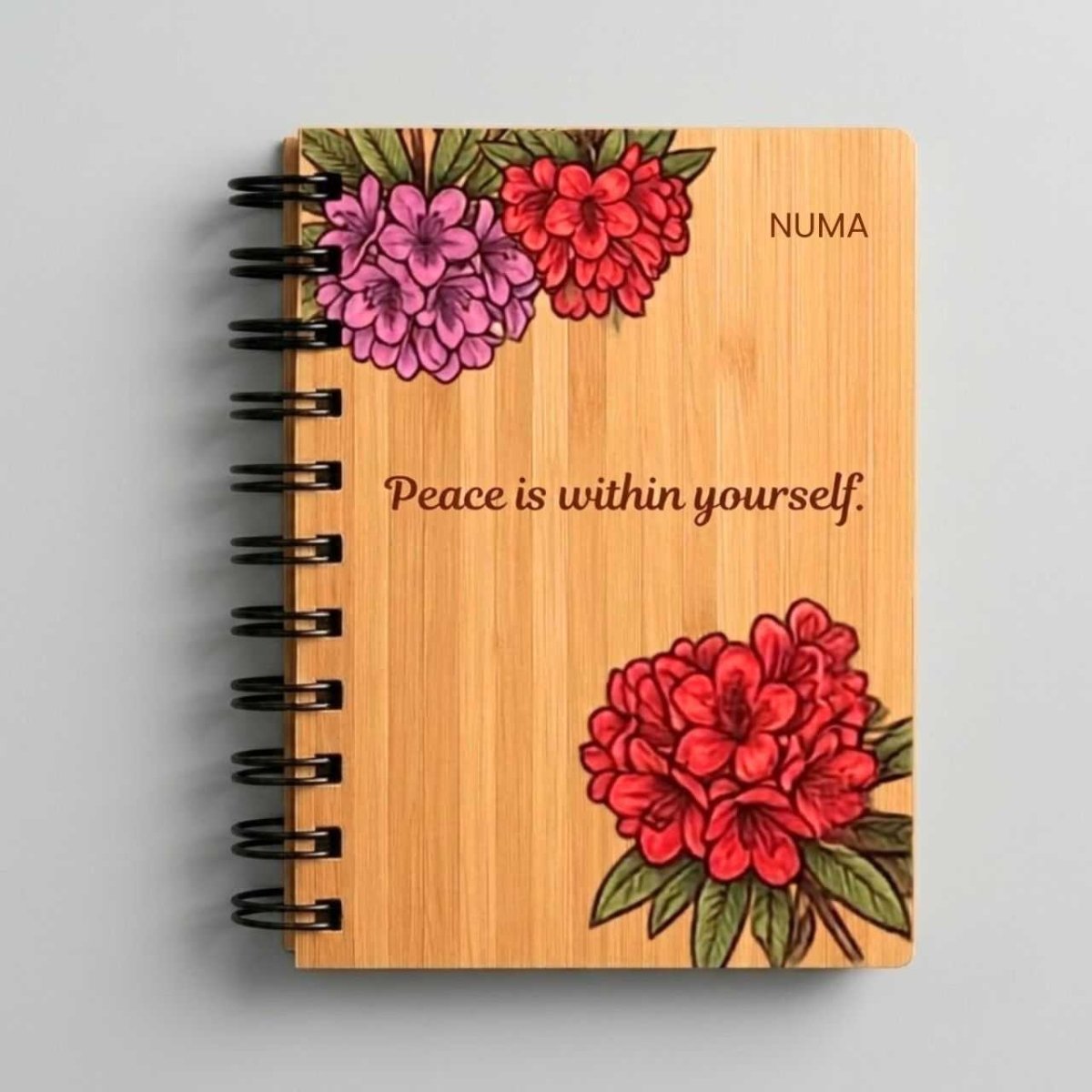 Rhododendron Bloom Personalized Notebook - Flowers to Nepal - FTN