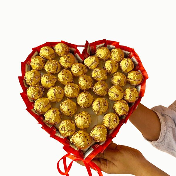Rocher Fusion with KitKat Delight Chocolate Bouquet - Flowers to Nepal - FTN