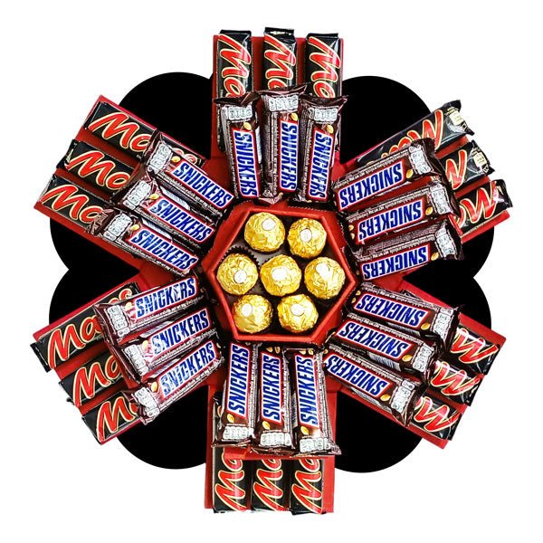 Rocher, Snickers & Mars Explosion Box - Flowers to Nepal - FTN