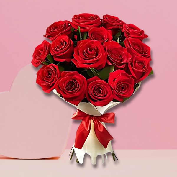 Rose Day Bouquet - Flowers to Nepal - FTN