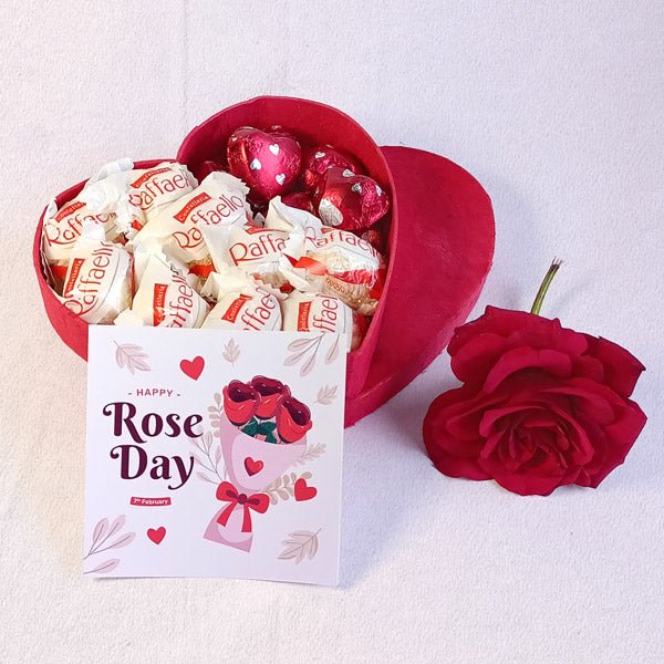 Rose Day Sweet Combo - Flowers to Nepal - FTN