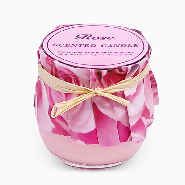 Rose Scented Candle - Flowers to Nepal - FTN