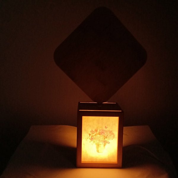 
                  
                    Rotating Rhombus Frame with LED Base - Flowers to Nepal - FTN
                  
                