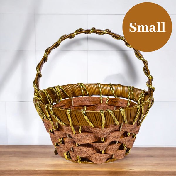 Round Basket (3 - 5 Items) - Small - Flowers to Nepal - FTN