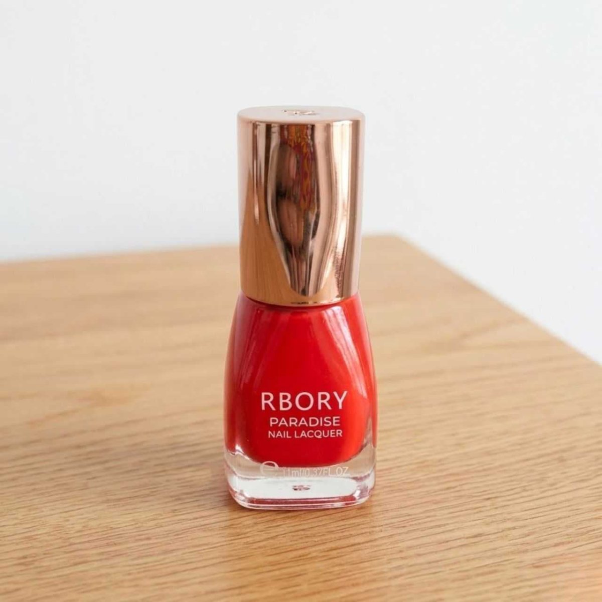 Ruby Paradise Vibrant Red Nail Polish - Flowers to Nepal - FTN