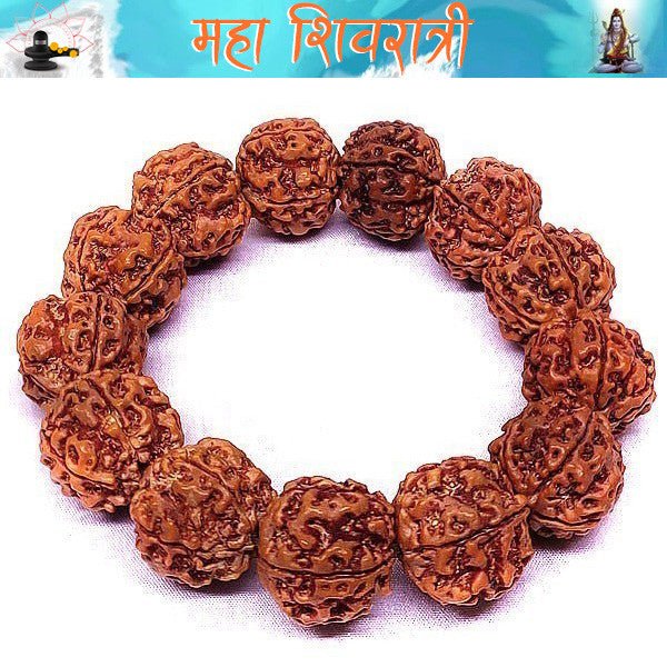 Sacred Rudraksha Bracelet - Flowers to Nepal - FTN