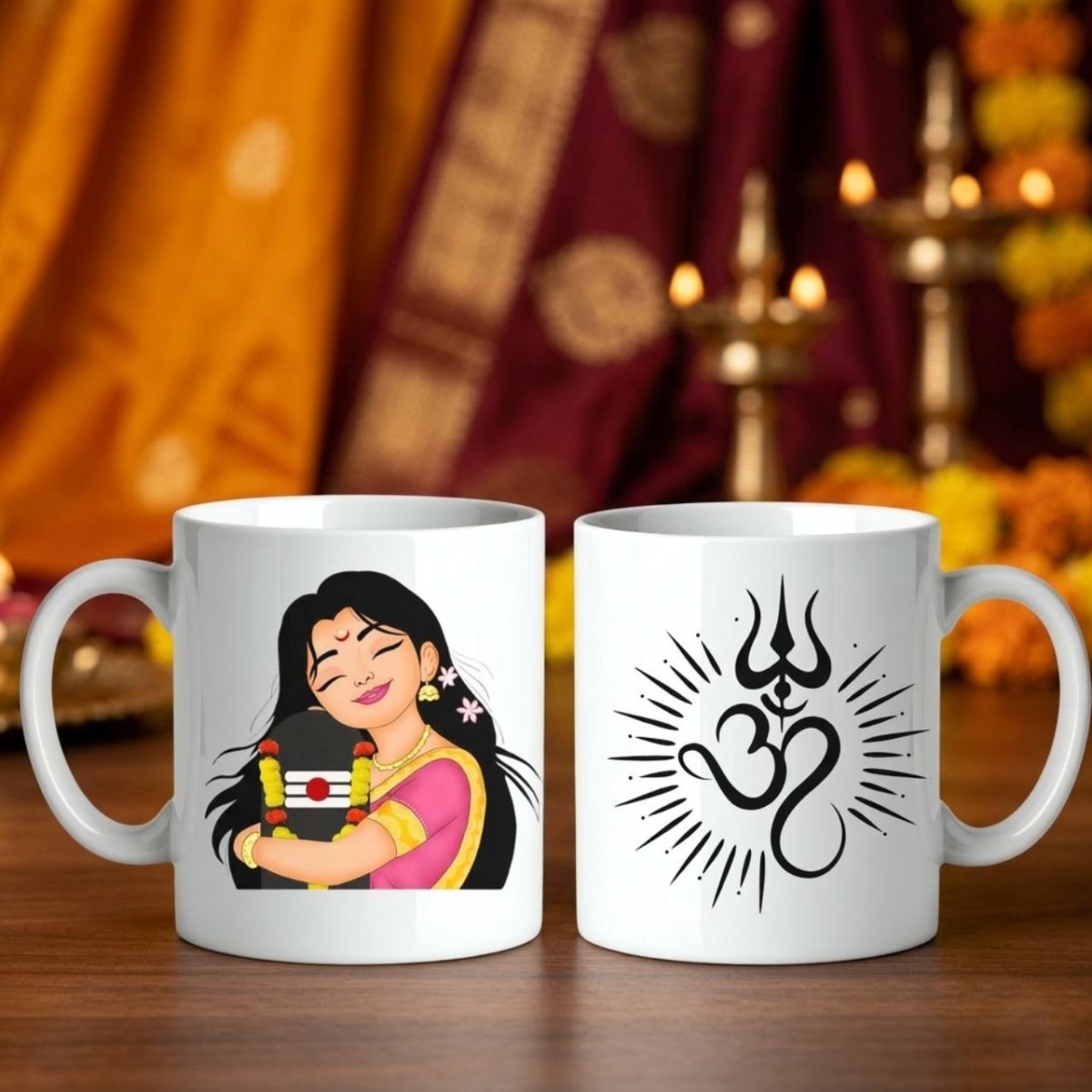 Sacred Shivling Devotion Mug - Flowers to Nepal - FTN