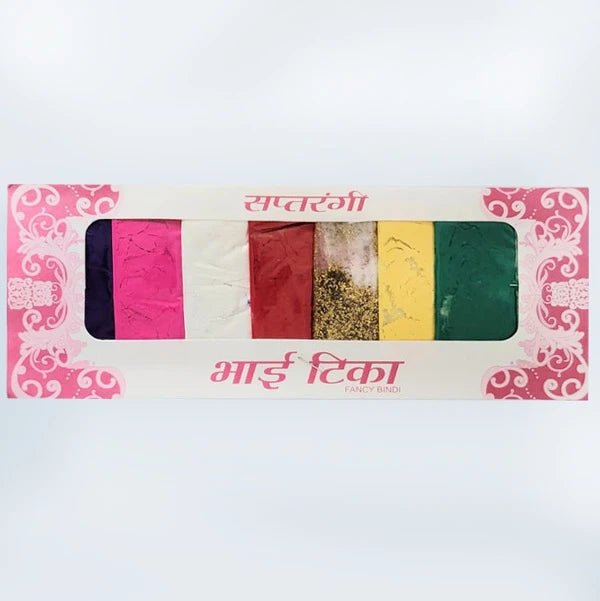 Saptarangi Tika For Tihar Bhaitika - Flowers to Nepal - FTN