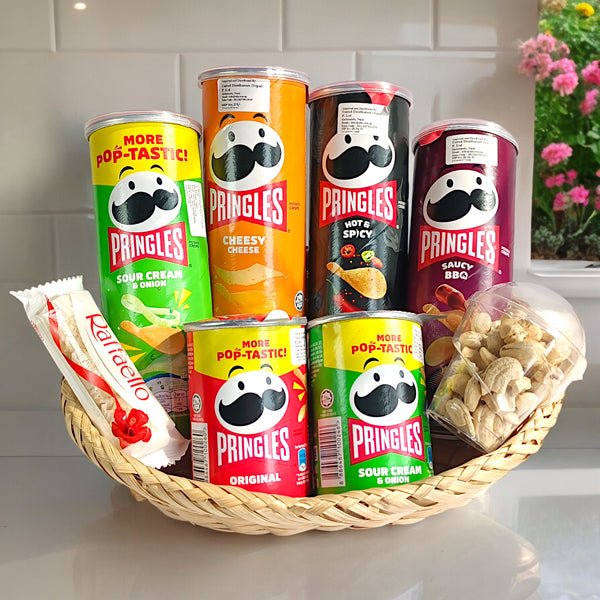 Savoury Snacks for Pringles Lovers - Flowers to Nepal - FTN