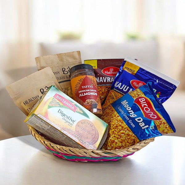 Savoury Snacks Hamper - Flowers to Nepal - FTN