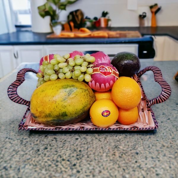 Seasonal Fresh Fruit Gift Basket - Flowers to Nepal - FTN