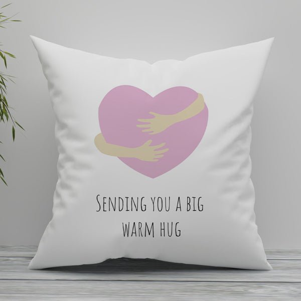 Sending You a Big Warm Hug Cushion - Flowers to Nepal - FTN