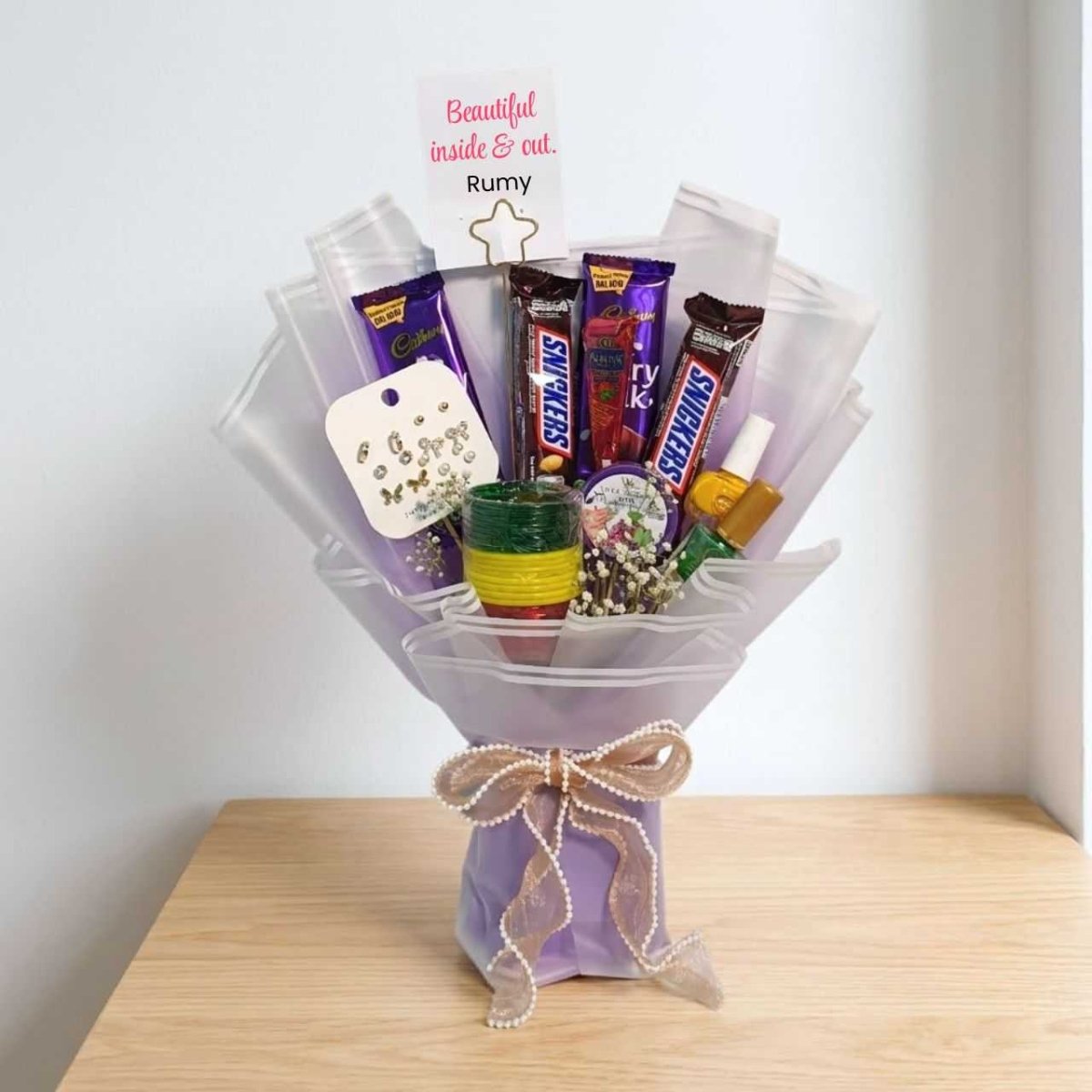 Shringar & Sweetness Bouquet - Flowers to Nepal - FTN