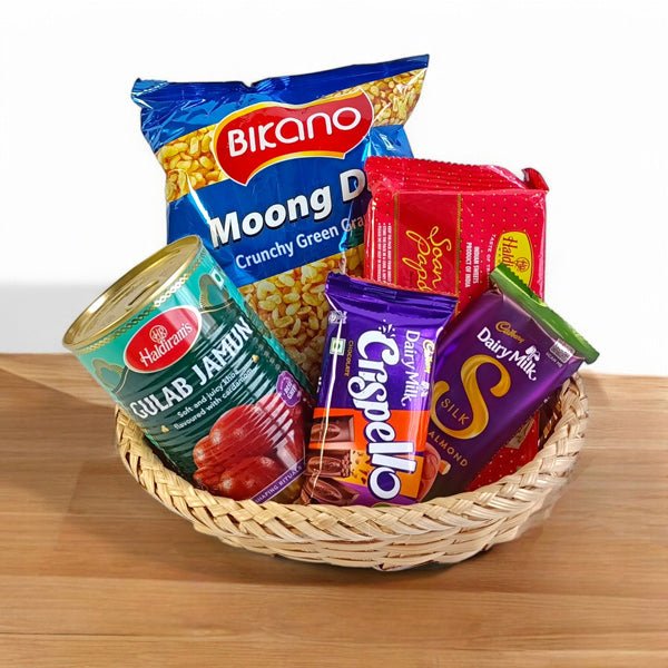 Snack Treats Basket - Flowers to Nepal - FTN