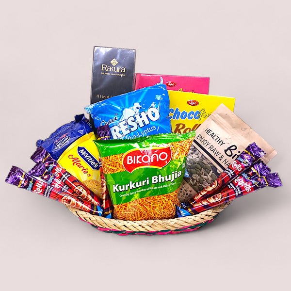 Snacks Basket - Flowers to Nepal - FTN